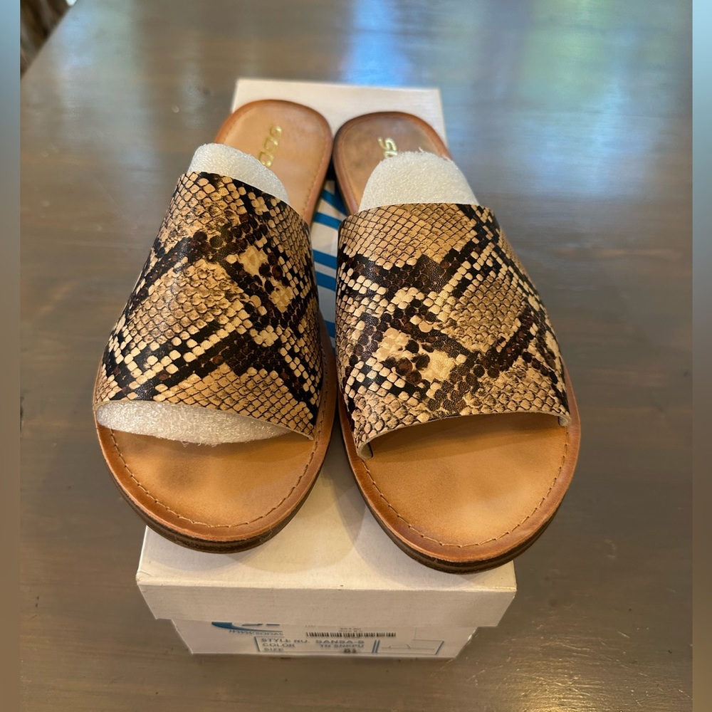 Snakeskin Sandals